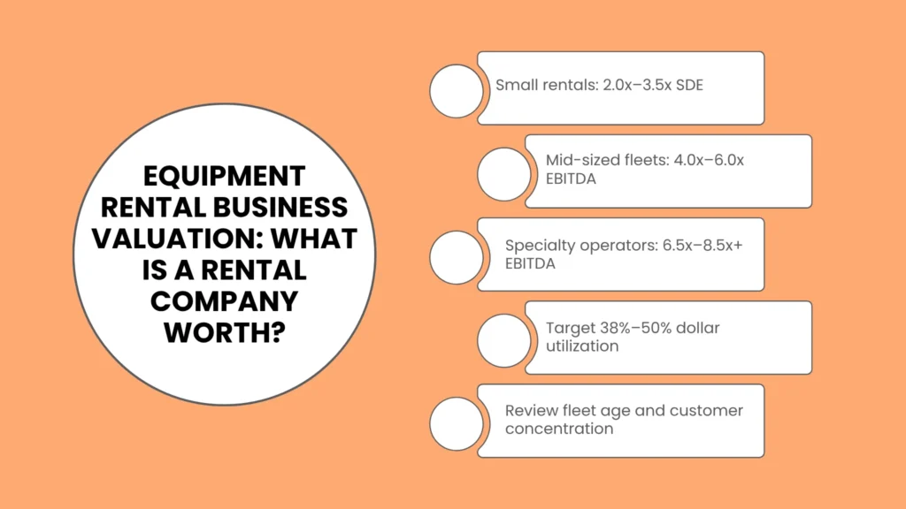 Equipment Rental Business Valuation: What Is a Rental Company Worth?