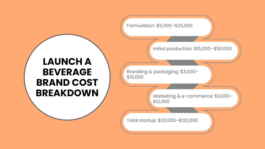 Launch a Beverage Brand Cost Breakdown