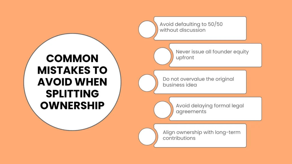 Common Mistakes to Avoid When Splitting Ownership
