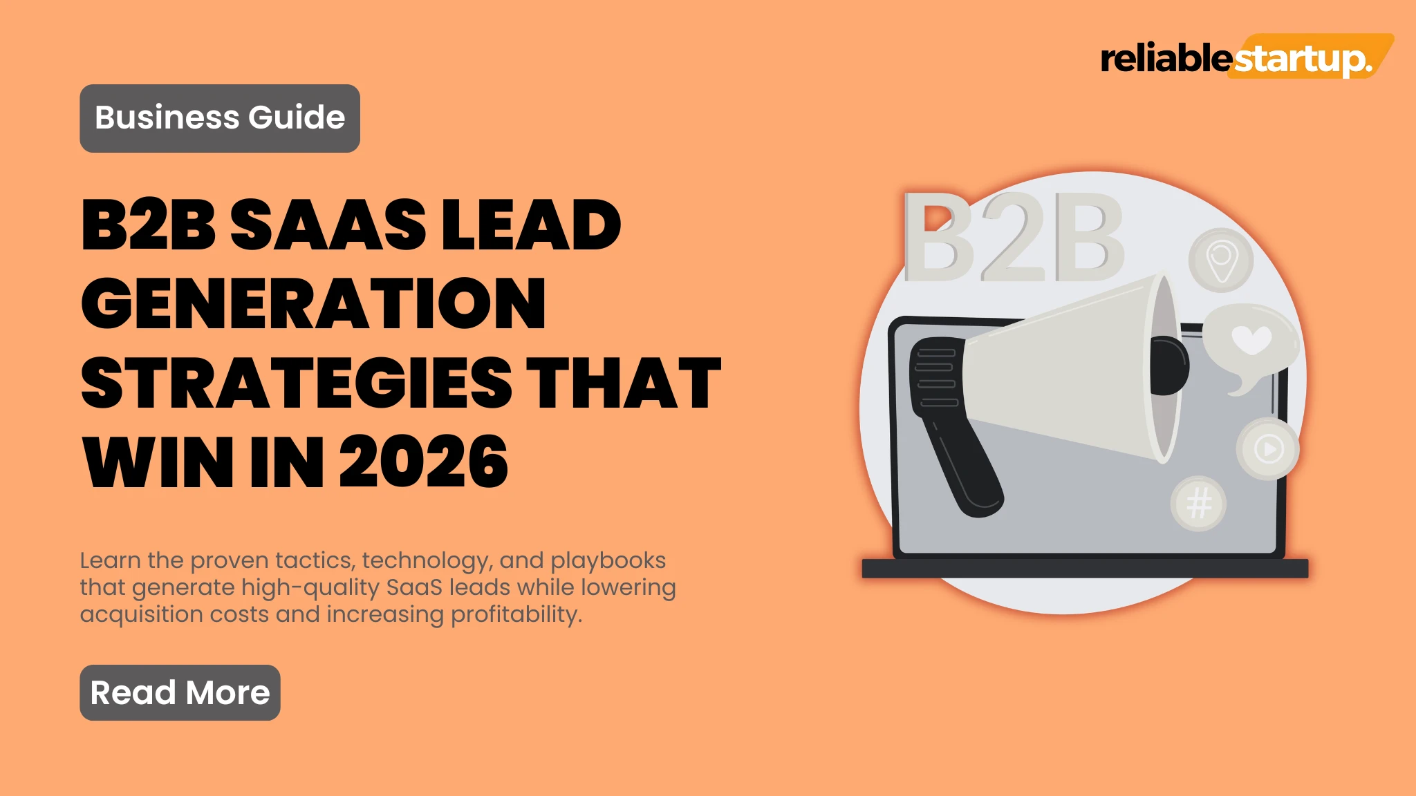 b2b saas lead generation tactics