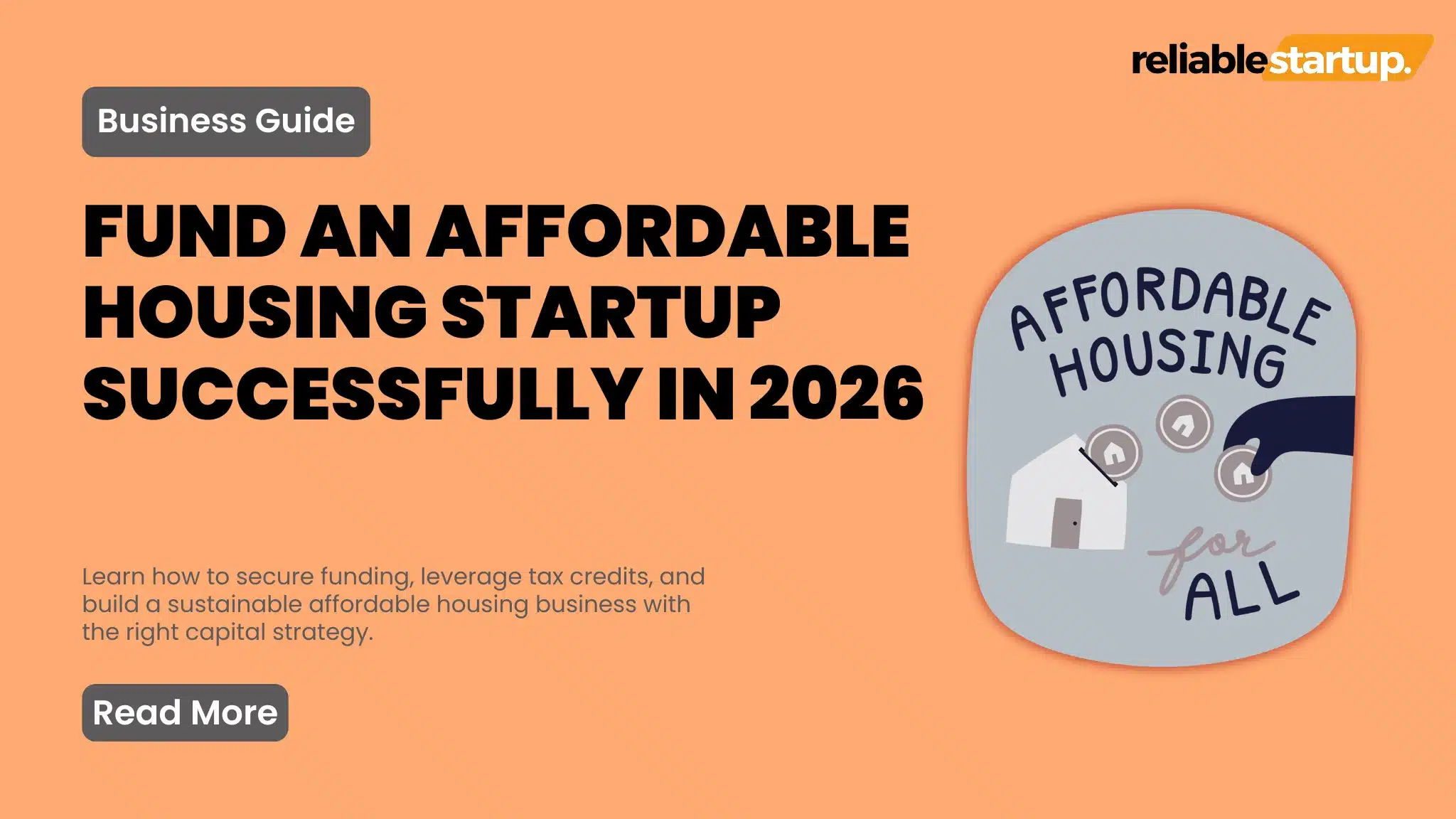 fund an affordable housing startup