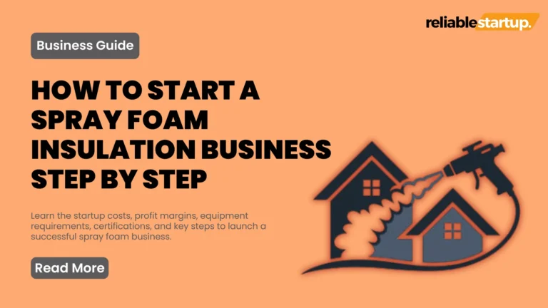start a spray foam business