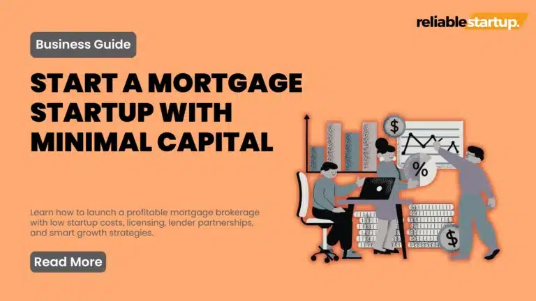 start a mortgage startup company