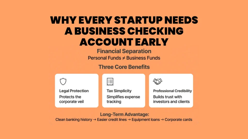 Why Every Startup Needs a Business Checking Account Early