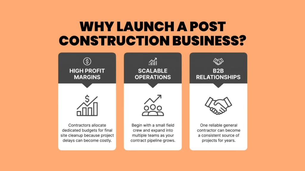 Why Launch a Post Construction Business?