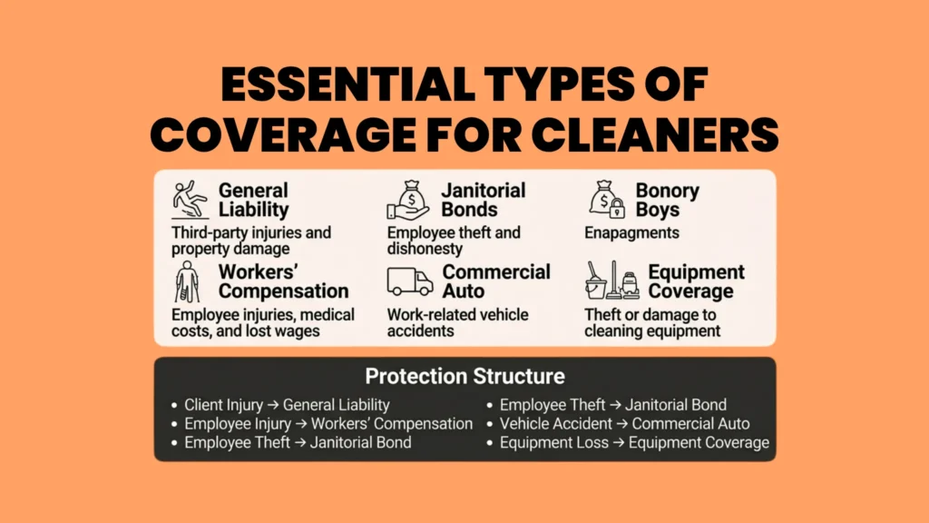 Essential Types of Coverage for Cleaners