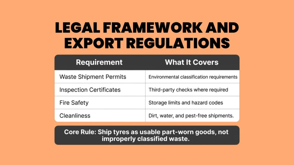 Legal Framework and Export Regulations