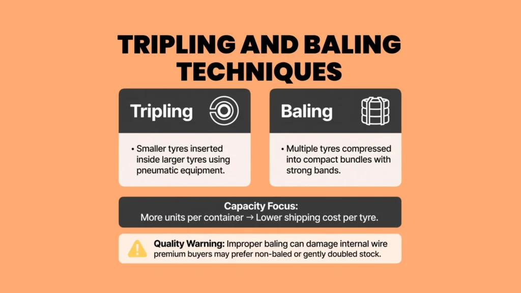 Tripling and Baling Techniques