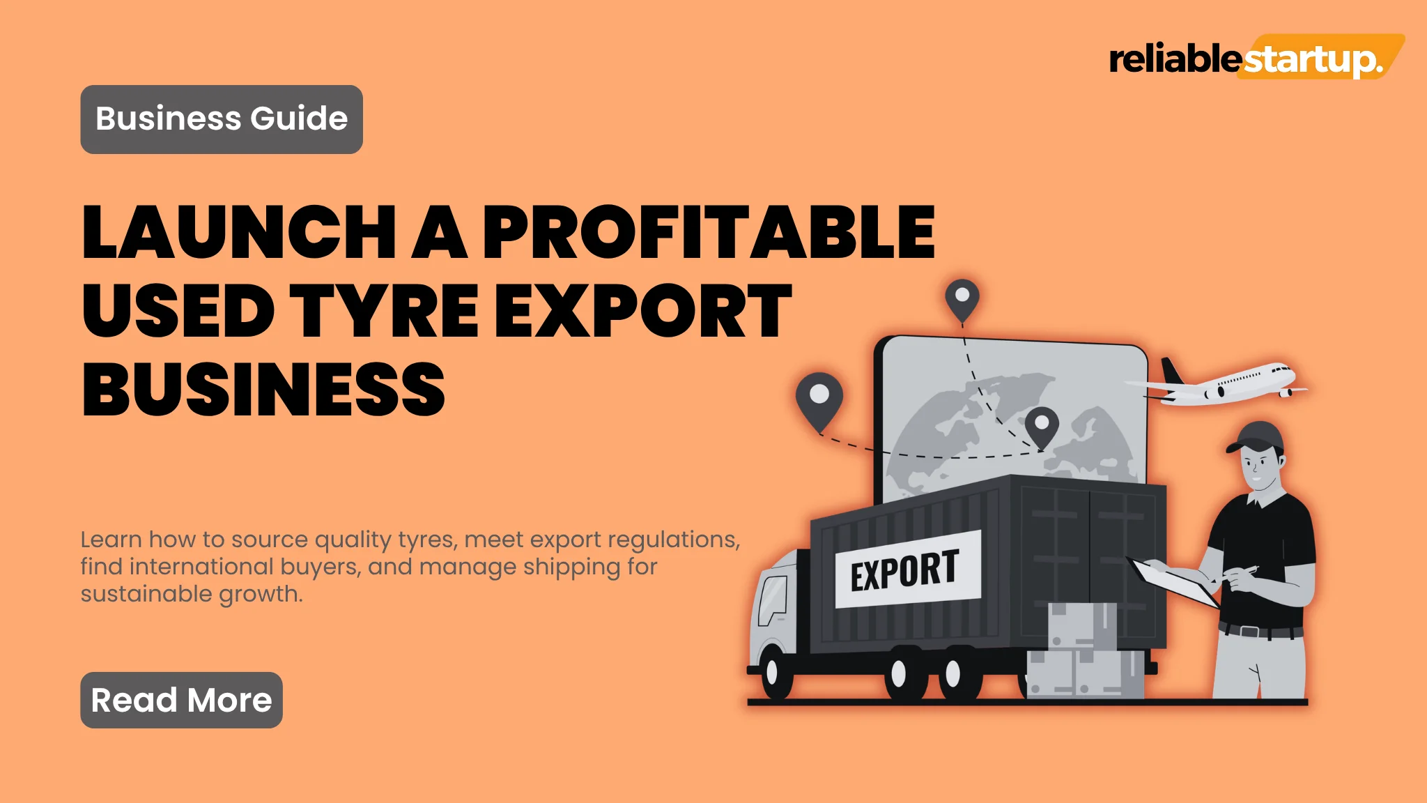 used tyre export business