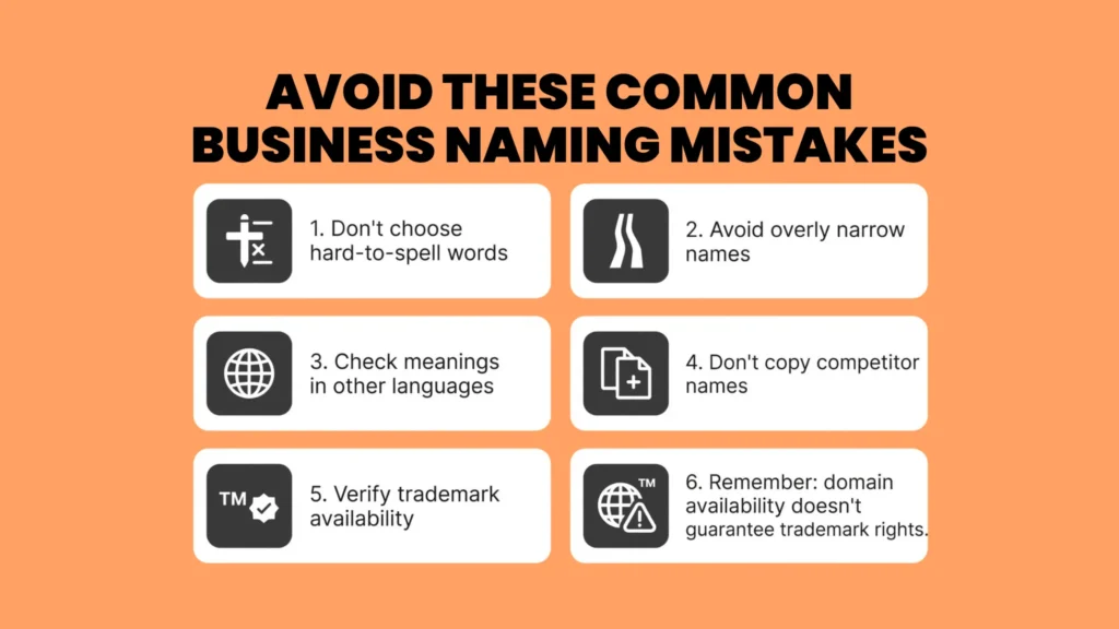 Common Naming Mistakes You Should Avoid