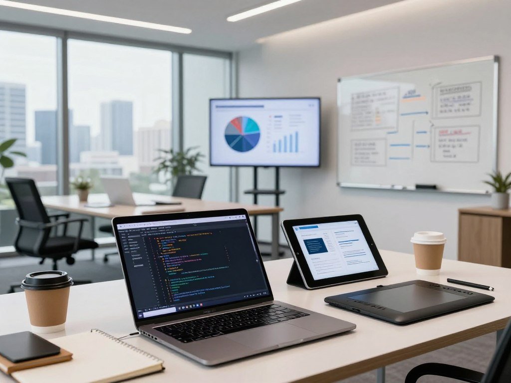 Business tools matched to research, coding, and presentations Business tools matched to research, coding, and presentations