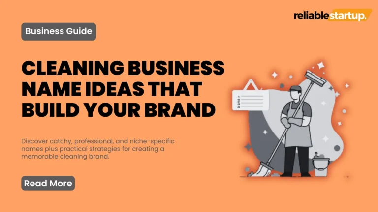 cleaning business name ideas