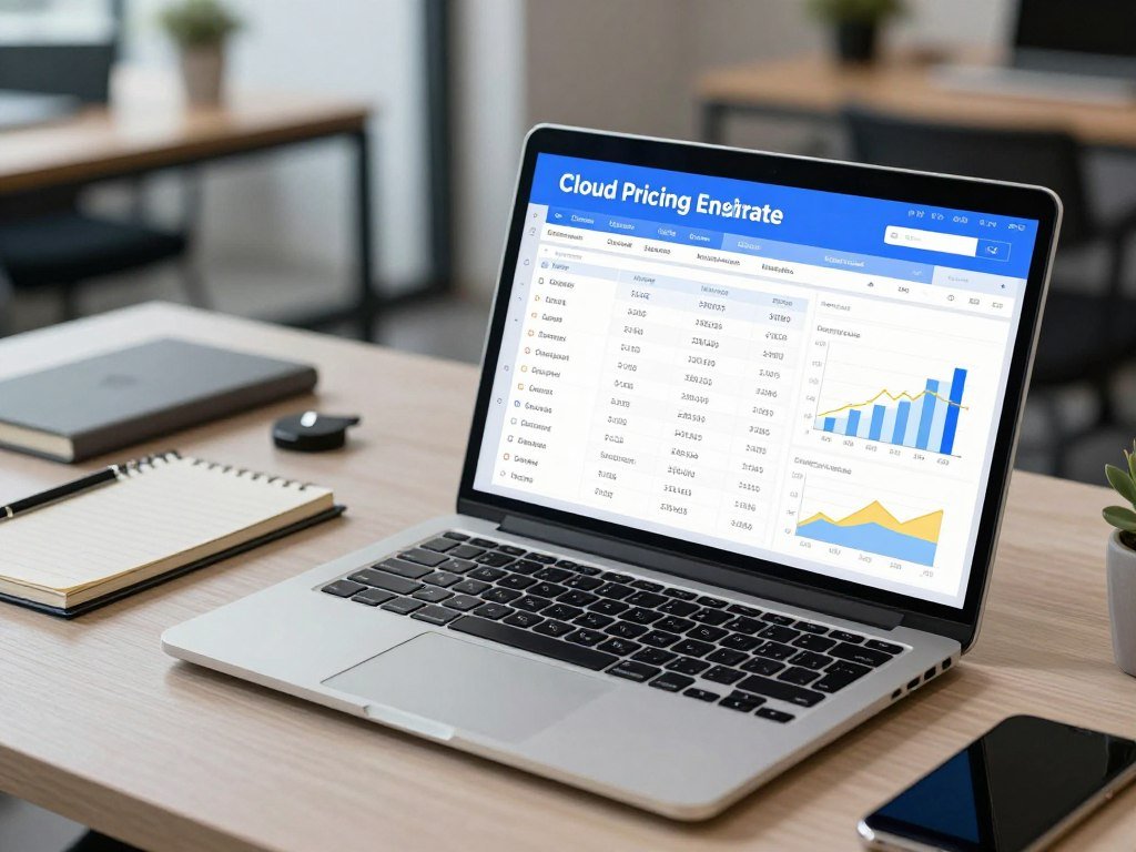 Cloud pricing estimate with compute and network costs Cloud pricing estimate with compute and network costs