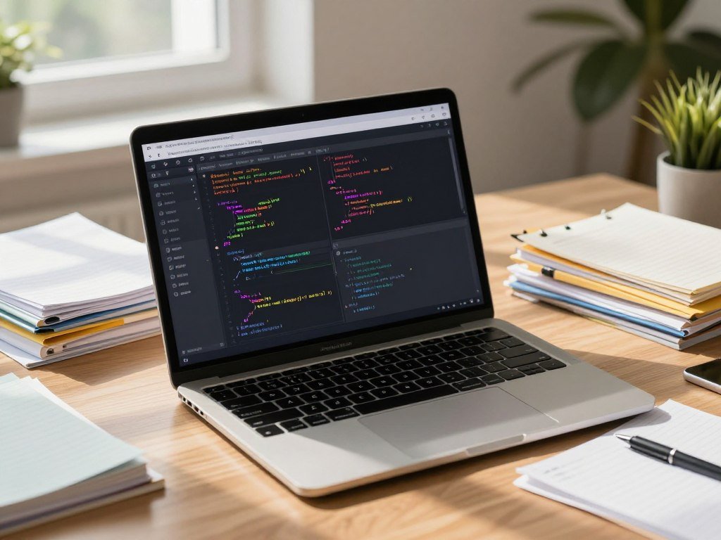 Cursor code editor workspace beside open project files Cursor code editor workspace beside open project files