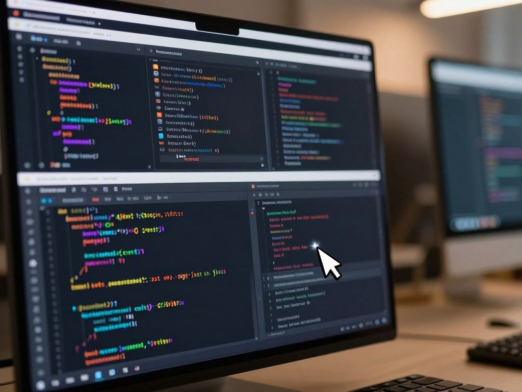 Cursor editor showing references across multiple project files Cursor editor showing references across multiple project files