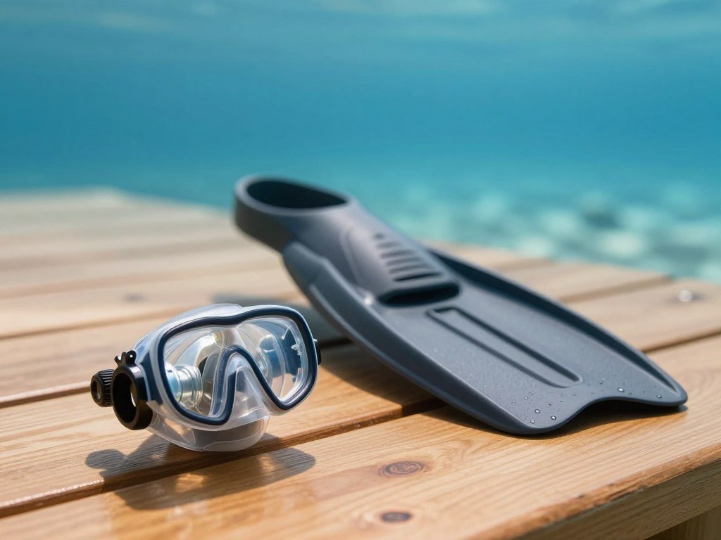 Dry snorkel float valve beside a semi-dry splash guard Dry snorkel float valve beside a semi-dry splash guard