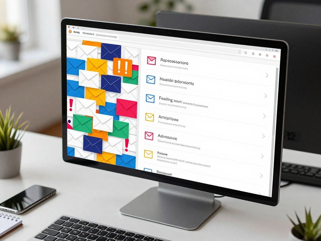 Email messages labeled as spam and acceptable for learning