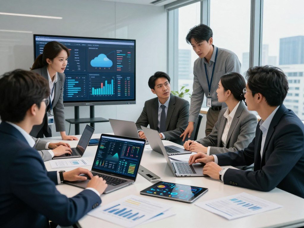 Finance and engineering teams reviewing cloud spending and service costs Finance and engineering teams reviewing cloud spending and service costs