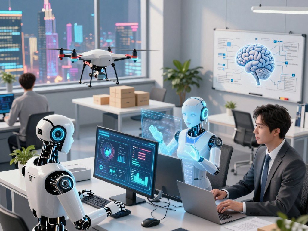 Five AI agent types compare context, decisions, and example tasks Five AI agent types compare context, decisions, and example tasks