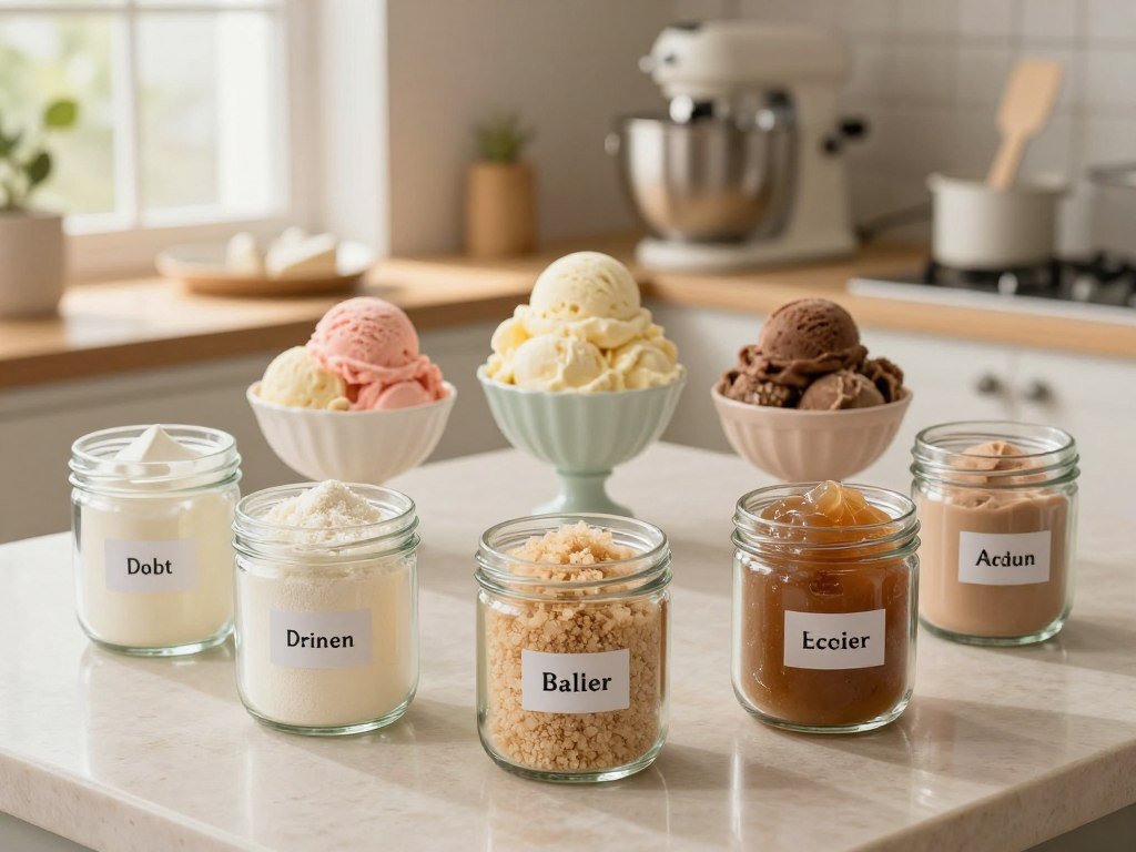 Five stabilizers compared for different ice cream recipes Five stabilizers compared for different ice cream recipes