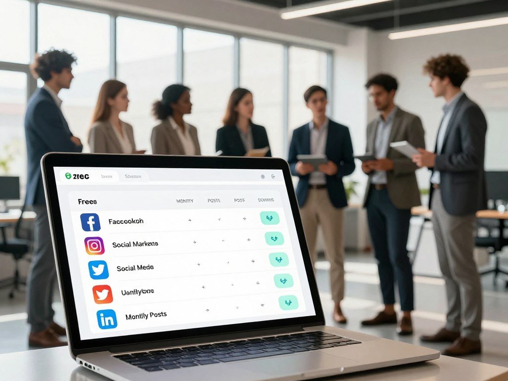 Free social media marketing apps compared by channels and monthly posts Free social media marketing apps compared by channels and monthly posts