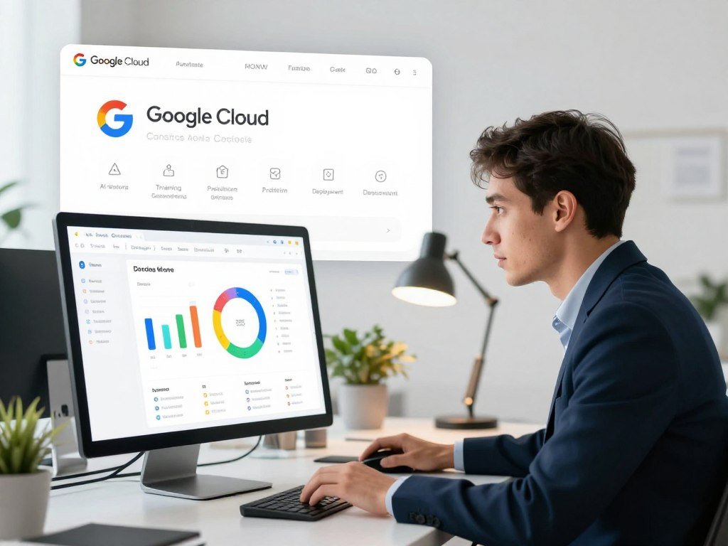 Google Cloud console showing renamed AI platform services Google Cloud console showing renamed AI platform services