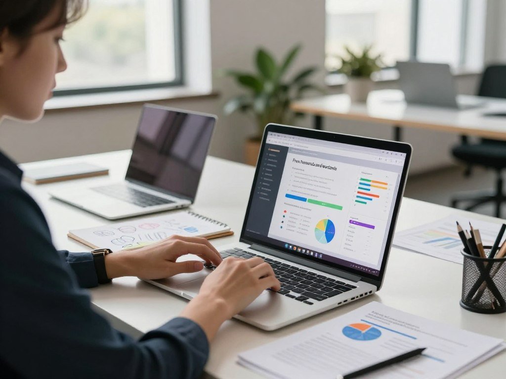 Marketer testing free research and design tools Marketer testing free research and design tools