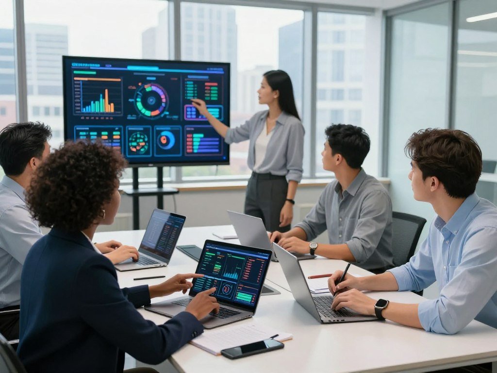 Operations and engineering teammates reviewing agent controls together Operations and engineering teammates reviewing agent controls together