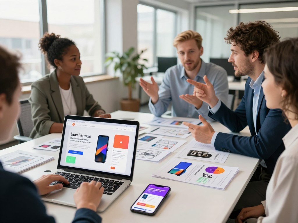 Product launch copy and images prepared for marketing content