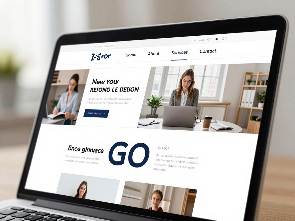 SEO page structure with a clear navigation menu