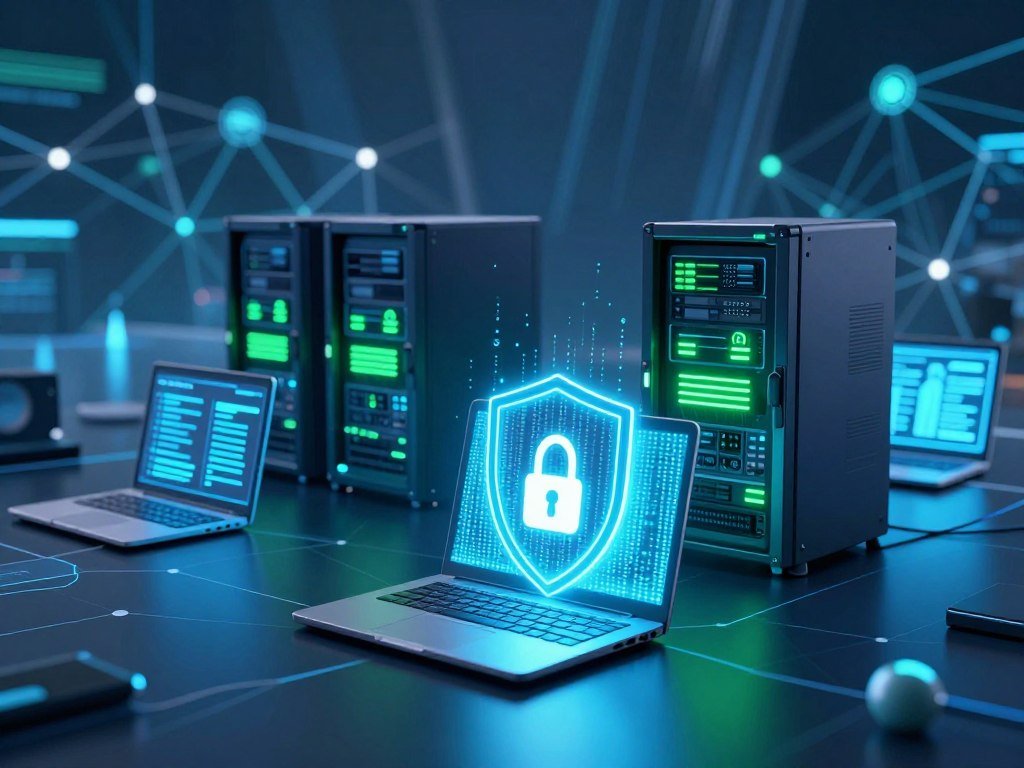 Security software protects laptops servers and network devices Security software protects laptops servers and network devices