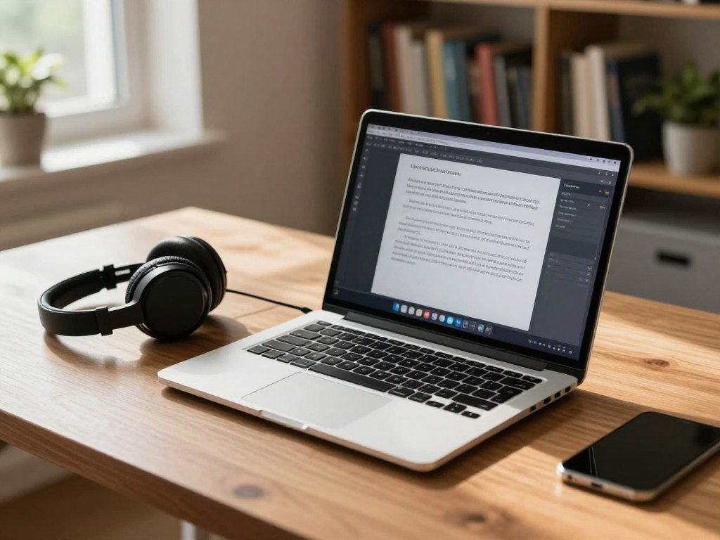 Short text script ready for a first speech generation preview
