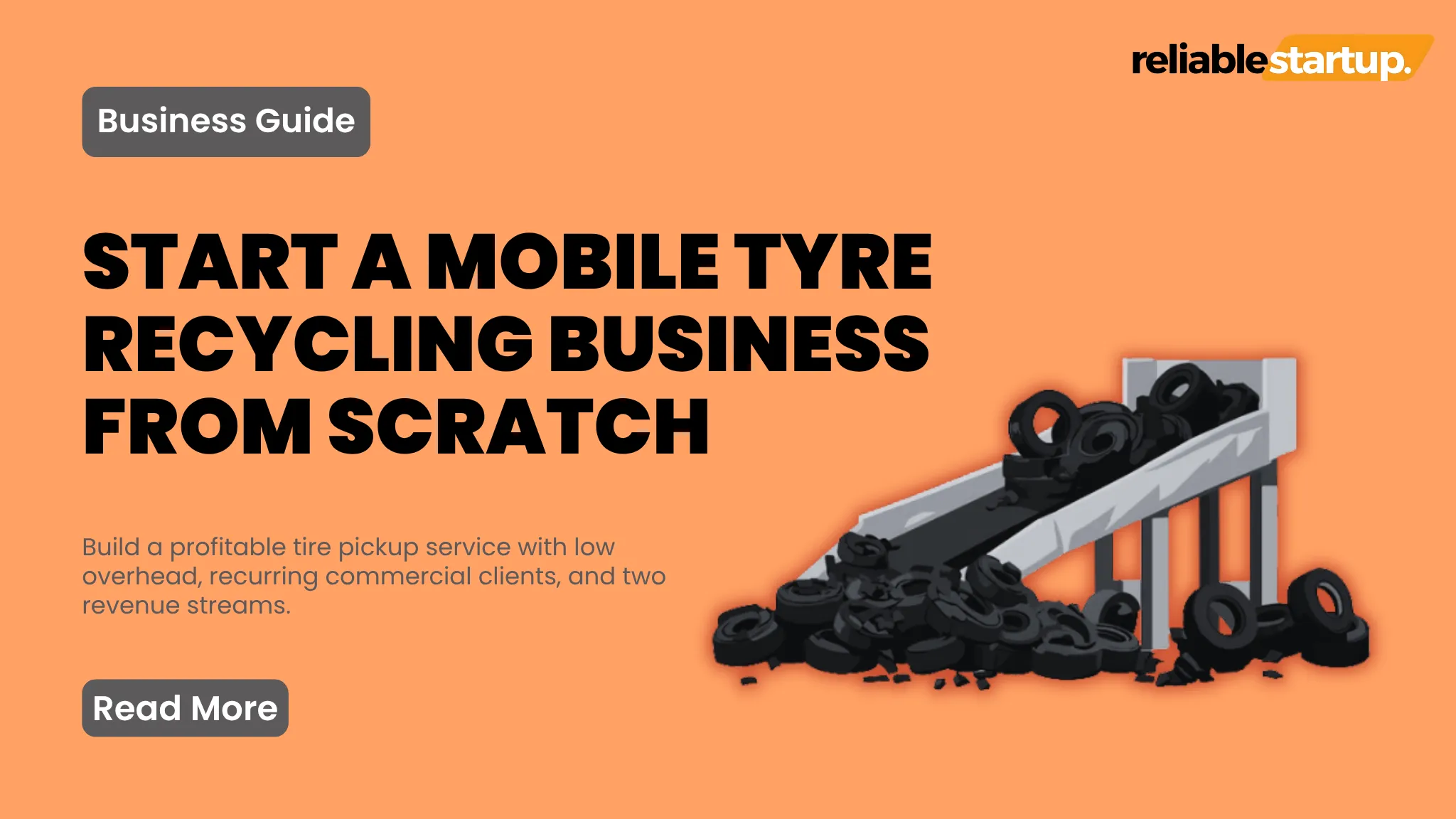 mobile tyre recycling business